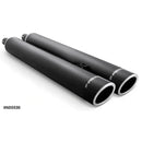 Freedom Performance 4" Slip-On Mufflers for Indian 14-21 Chief / Black / Black Liberty End Caps  - Customhoj