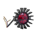 Motone Bakljus Motone Big Fin Bakljus utan fäste Svart Customhoj