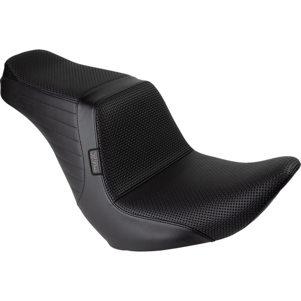 Le Pera Tailwhip Up Front 2-Up-zadel voor Harley