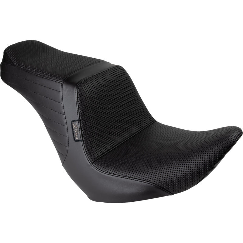 Le Pera Tailwhip Up Front 2-Up-zadel voor Harley