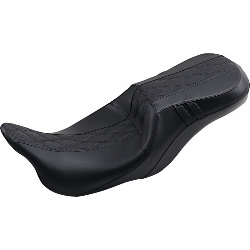 Le Pera Outcast 2-Up-zadel voor Harley
