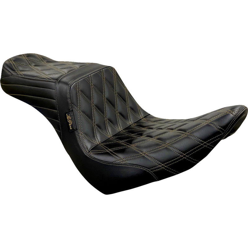 Le Pera Tailwhip 2-Up-zadel voor Harley