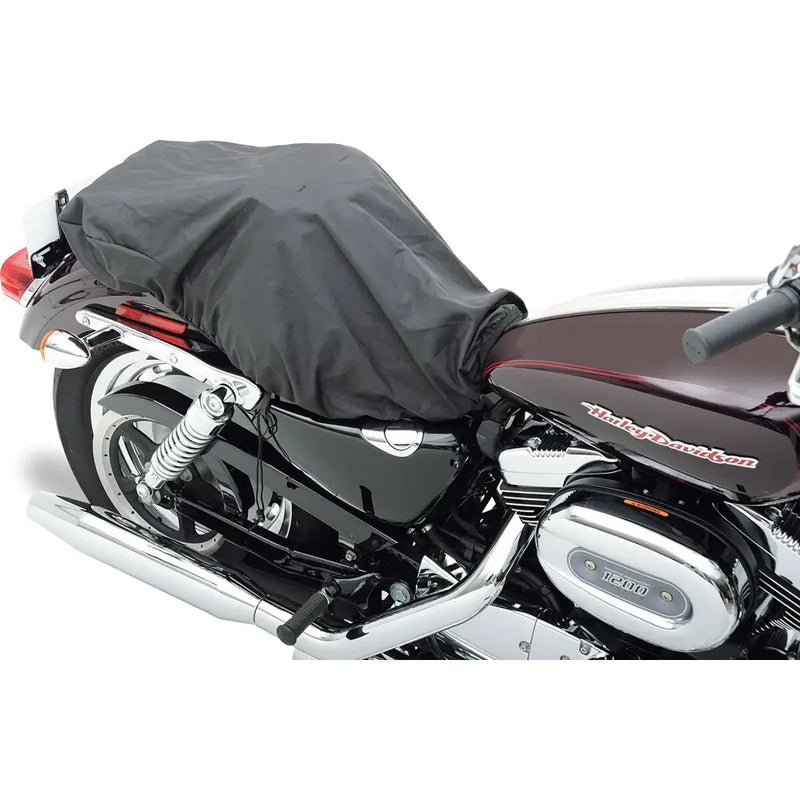 Drag Specialties EZ Glide II converteerbare regenhoes voor motorfietsrugleuning
