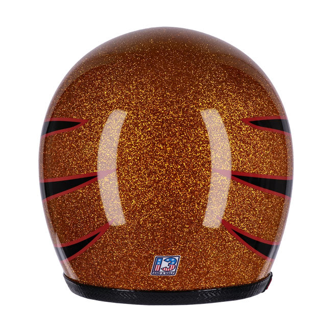 13 1/2 Skull Bucket Open Motorcycle Helmet  - Customhoj