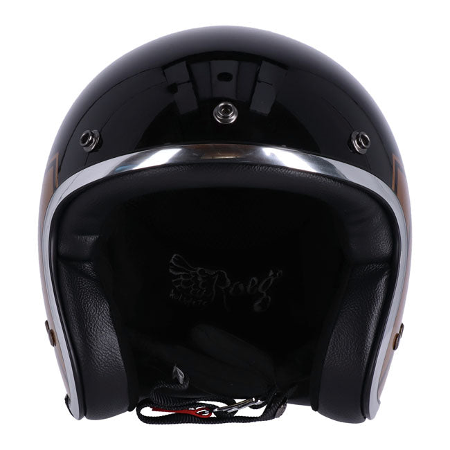 13 1/2 Skull Bucket Open Motorcycle Helmet