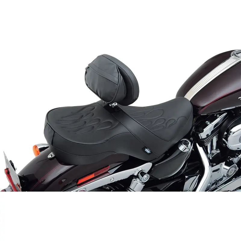 Drag Specialties EZ Glide II converteerbare regenhoes voor motorfietsrugleuning