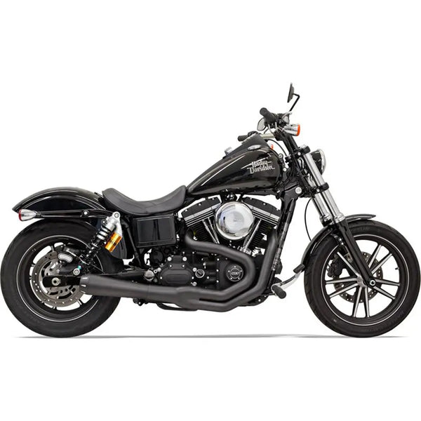 Bassani Road Rage II Mega Power 2-into-1 Uitlaatsysteem voor Harley