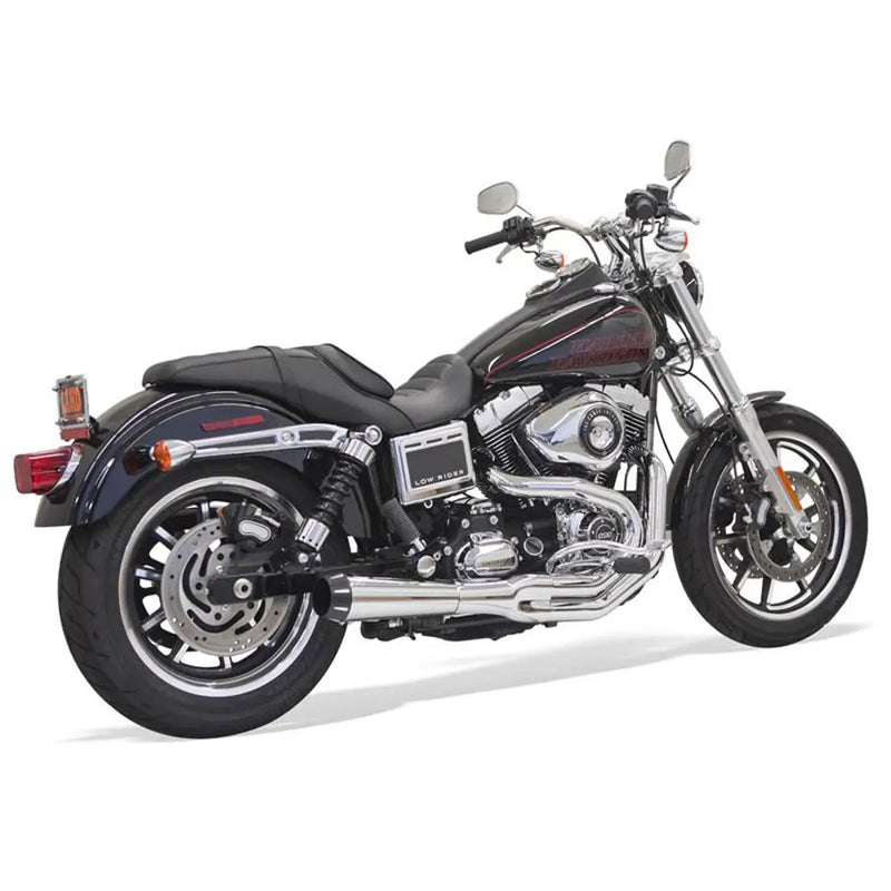 Bassani Road Rage II Mega Power 2-into-1 Uitlaatsysteem voor Harley