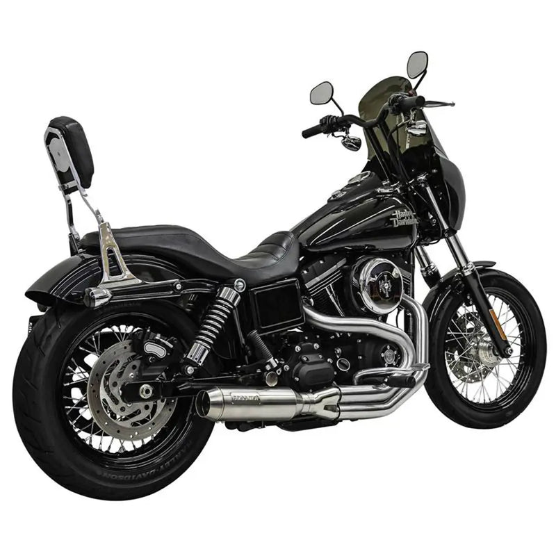 Bassani Road Rage Super Bike 2-into-1 Uitlaatsysteem voor Harley