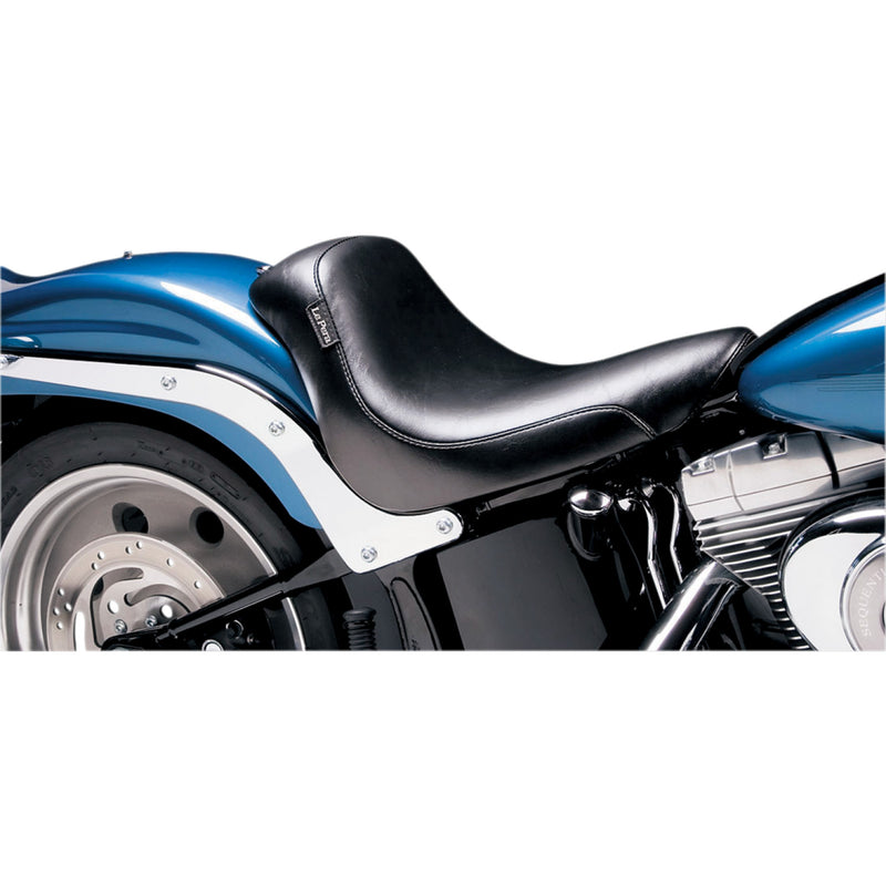 Le Pera Silhouette Deluxe solo-zadel voor Harley