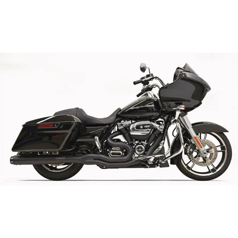 Bassani Road Rage Straight Can 2-into-1 Uitlaatsysteem voor Harley