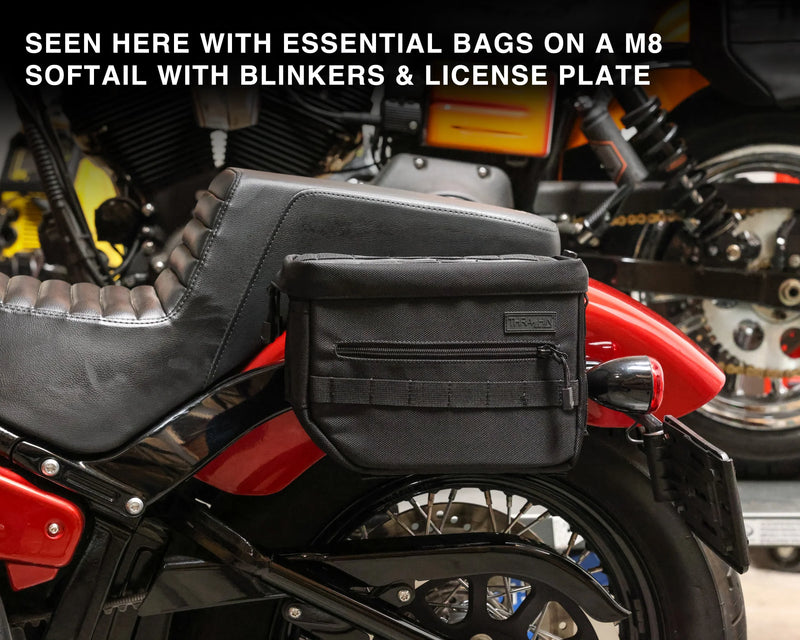 Thrashin Supply harde zadeltasbeugels voor Harley