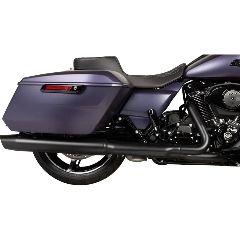 Drag Specialties Performance Predator 2-Up Extended Reach Seat voor Harley