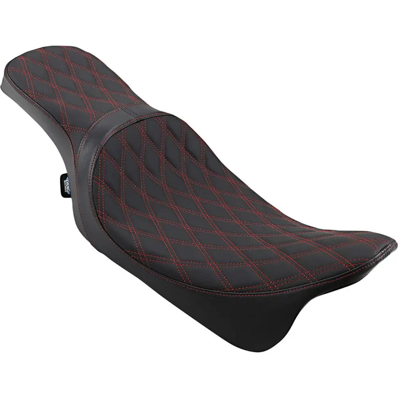 Drag Specialties Predator 2-Up-zadel voor Harley
