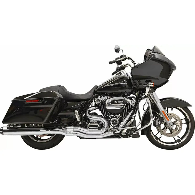 Bassani Road Rage Straight Can 2-into-1 Uitlaatsysteem voor Harley