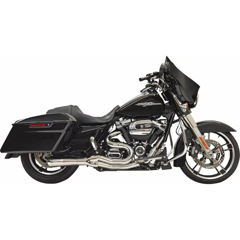 Bassani Road Rage II 2-into-1 uitlaatsysteem voor Harley