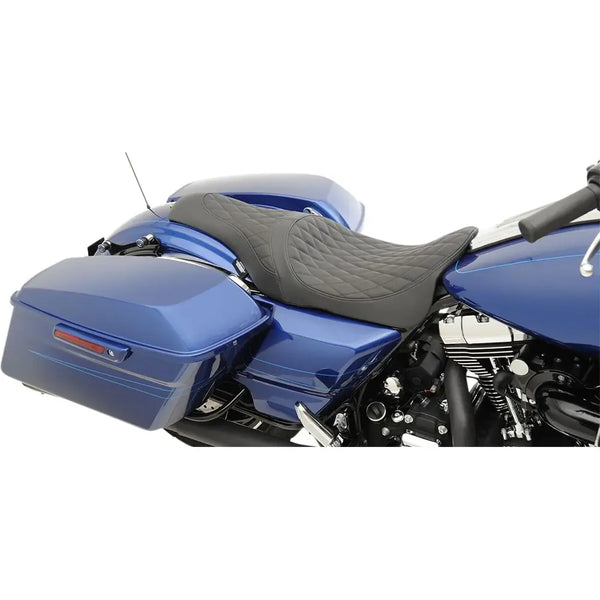 Drag Specialties Caballero 2-Up-zadel voor Harley