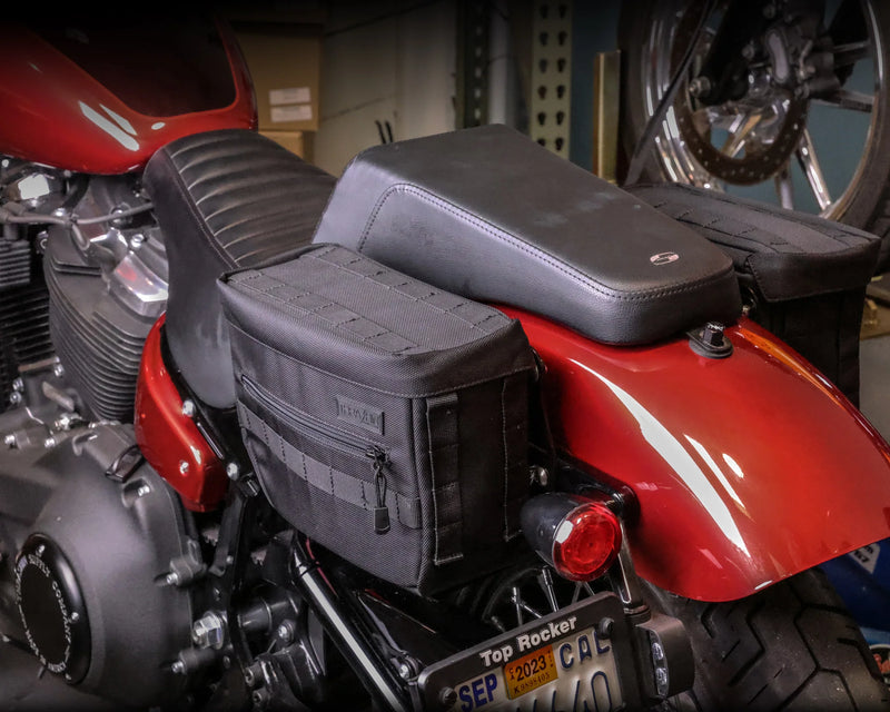 Thrashin Supply harde zadeltasbeugels voor Harley