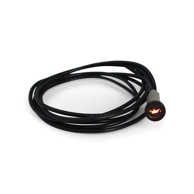 3/8" (9.5mm) Indicator Light Red with Symbol