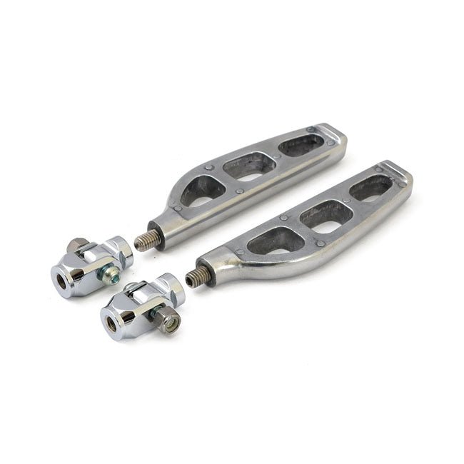 3 Hole Billet Footpegs for Harley All H-D with traditional male mount / Fold-up