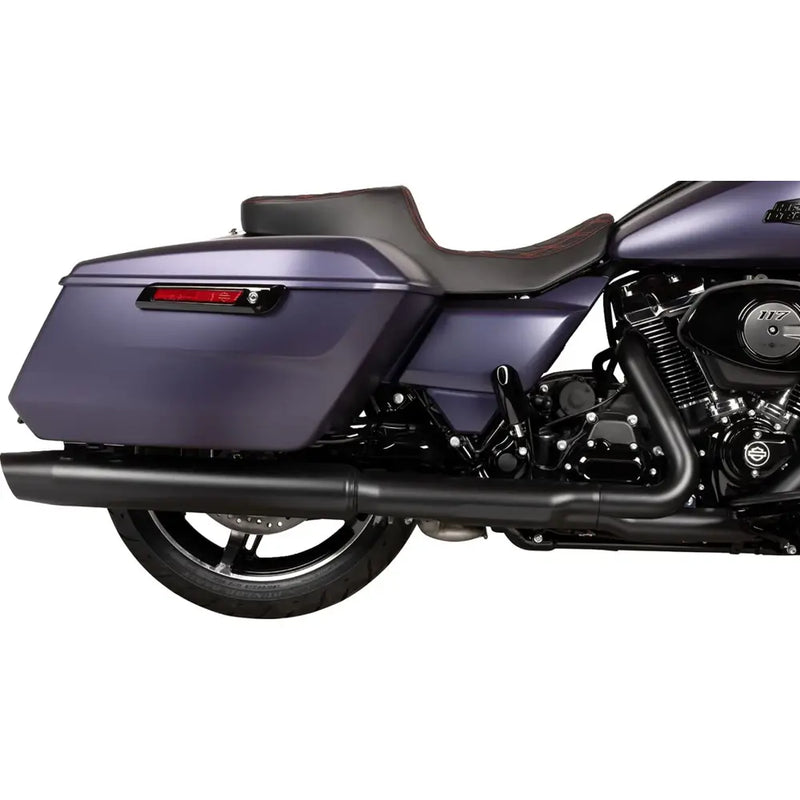 Drag Specialties Performance Predator 2-Up-zadel voor Harley