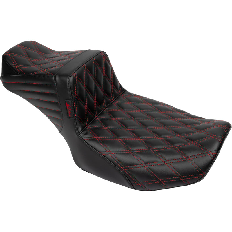 Le Pera Tailwhip 2-Up Daddy Long Legs verlengde zitting voor Harley