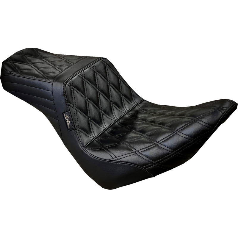Le Pera Tailwhip 2-Up-zadel voor Harley