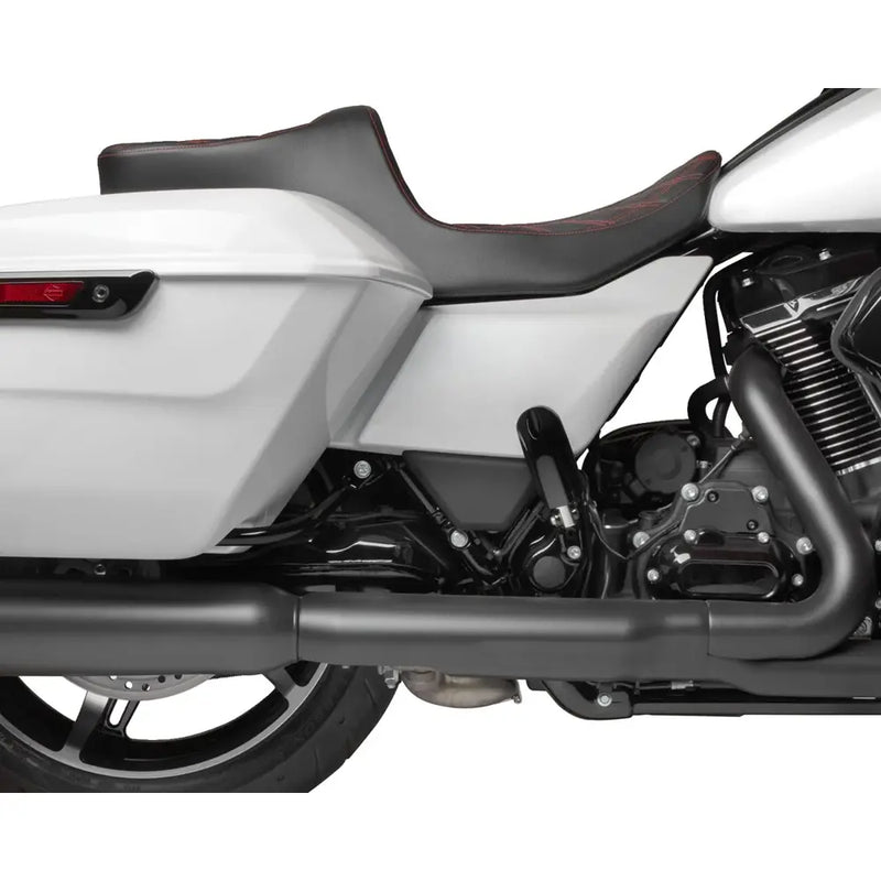 Drag Specialties Predator III 2-Up-zadel voor Harley