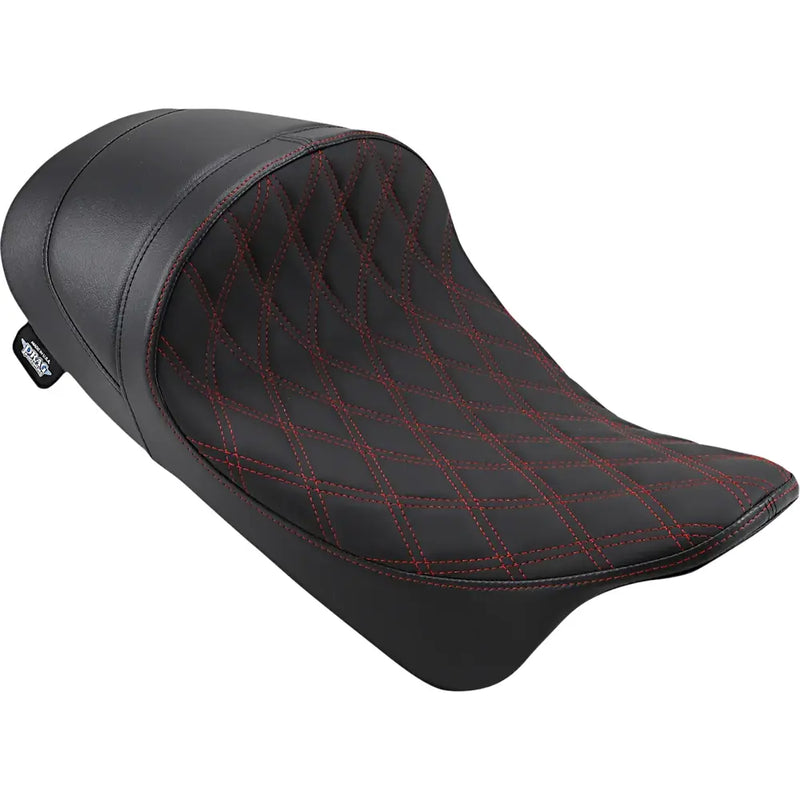 Drag Specialties EZ-ON laag profiel solo-zadel voor Harley