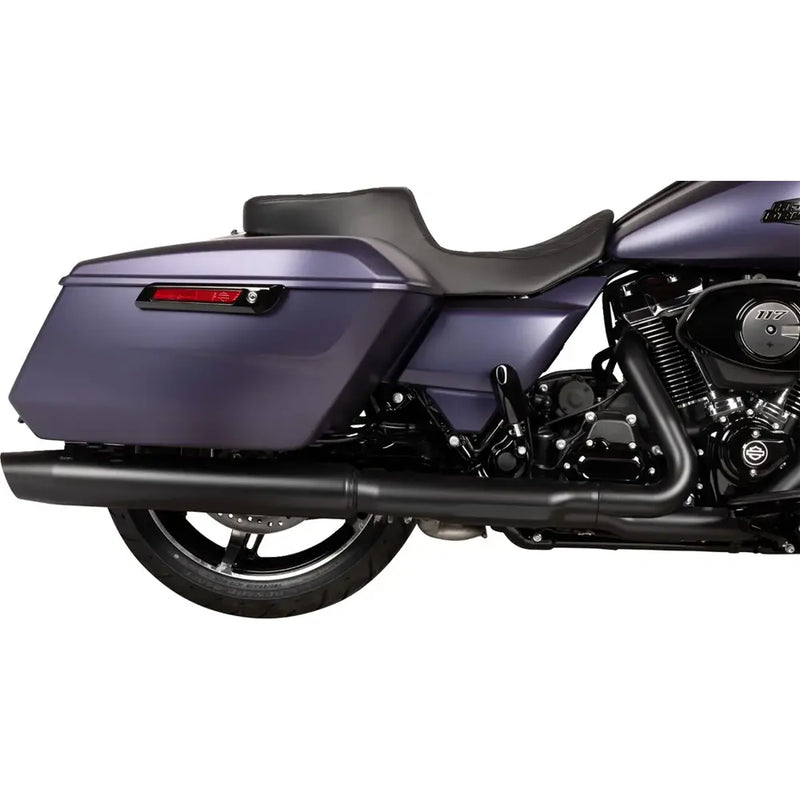 Drag Specialties Performance Predator 2-Up-zadel voor Harley