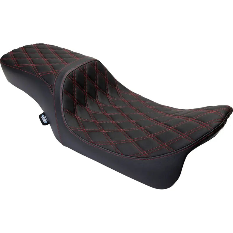 Drag Specialties Performance Predator 2-Up-zadel voor Harley