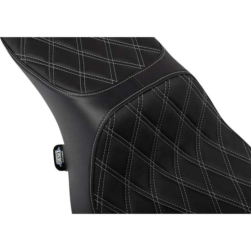 Drag Specialties Performance Predator 2-Up-zadel voor Harley
