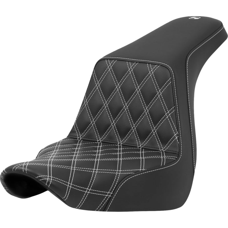 Saddlemen Step-Up Front Lattice Stitch voor Harley