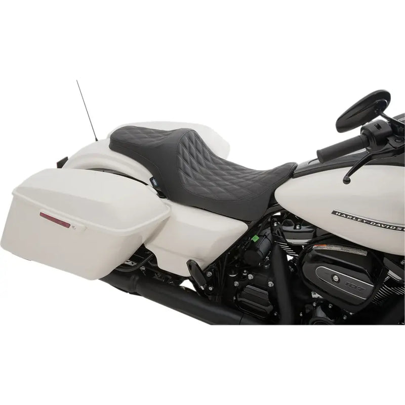 Drag Specialties Predator III-zadel voor Harley