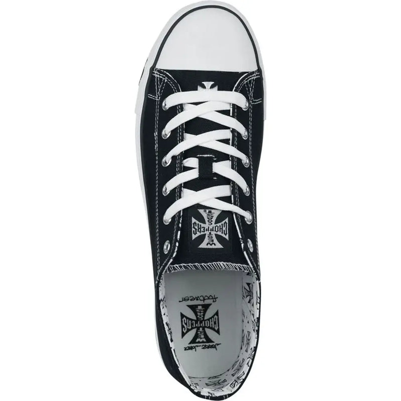 West Coast Choppers Warrior Lage Tops Schoenen Zwart