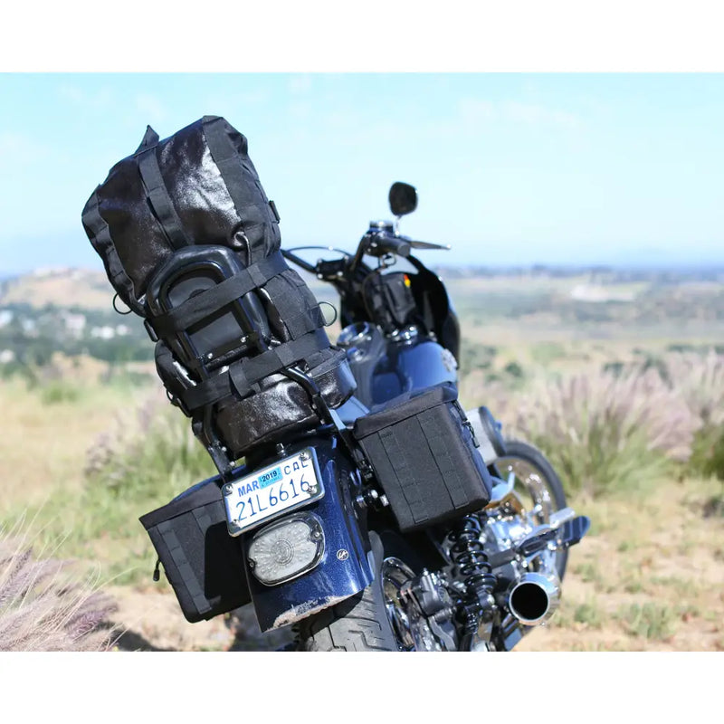 Thrashin Supply Mission motorfiets reistas