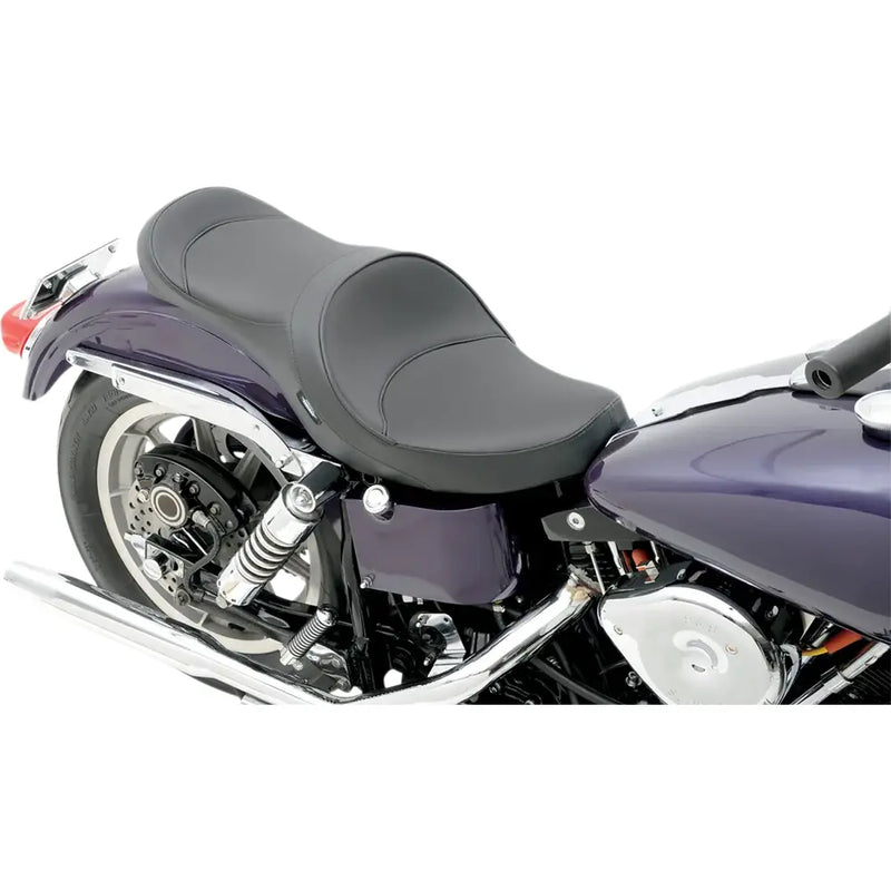 Drag Specialties Double Bucket 2-Up-zadel voor Harley