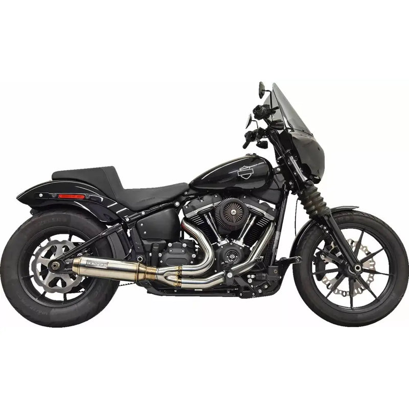 Bassani Road Rage Super Bike 2-into-1 Uitlaatsysteem voor Harley