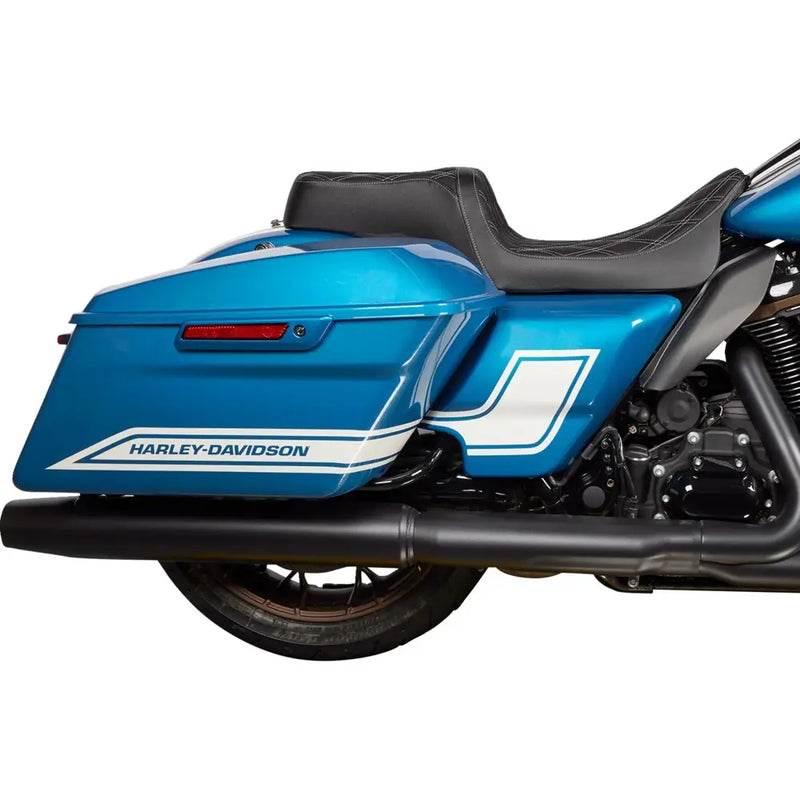 Drag Specialties Performance Predator 1-Up-zadel voor Harley