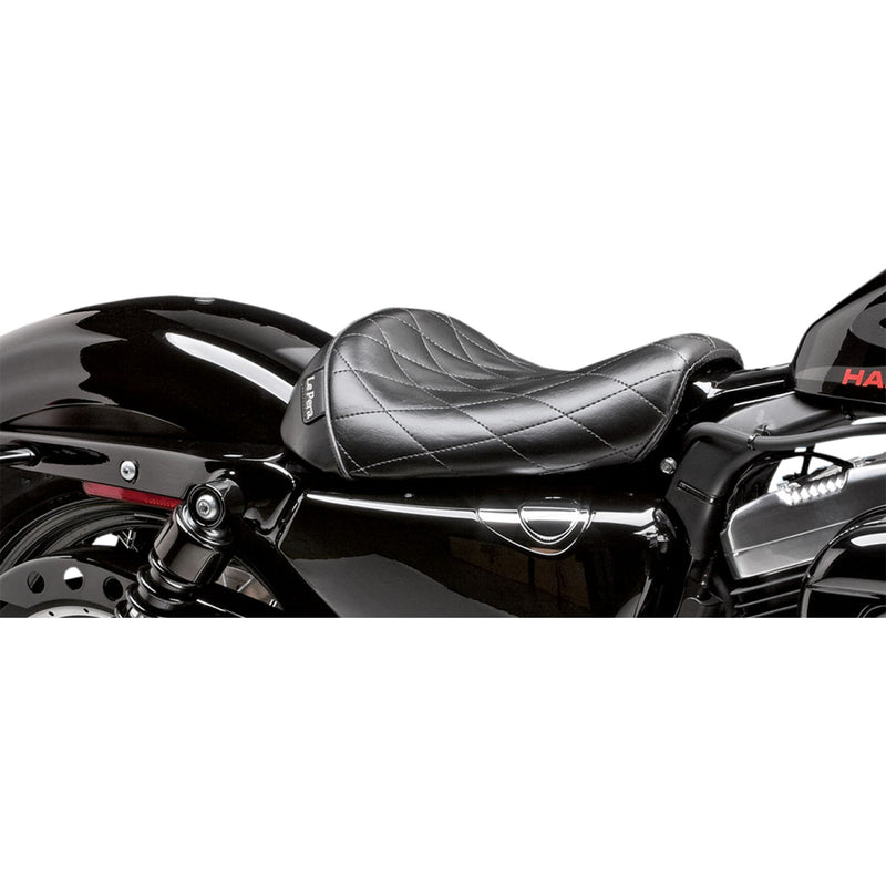 Le Pera Bare Bones solo-zadel voor Harley