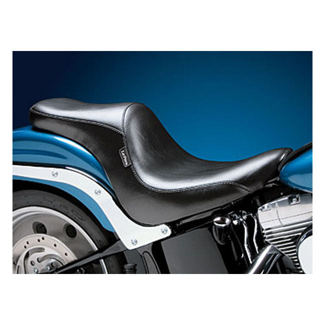 Le Pera Silhouette Deluxe 2-Up-zadel voor Harley