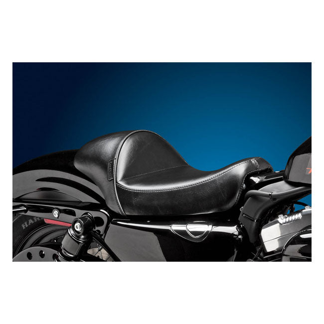 Le Pera Stubs Cafe Solo-zadel voor Harley