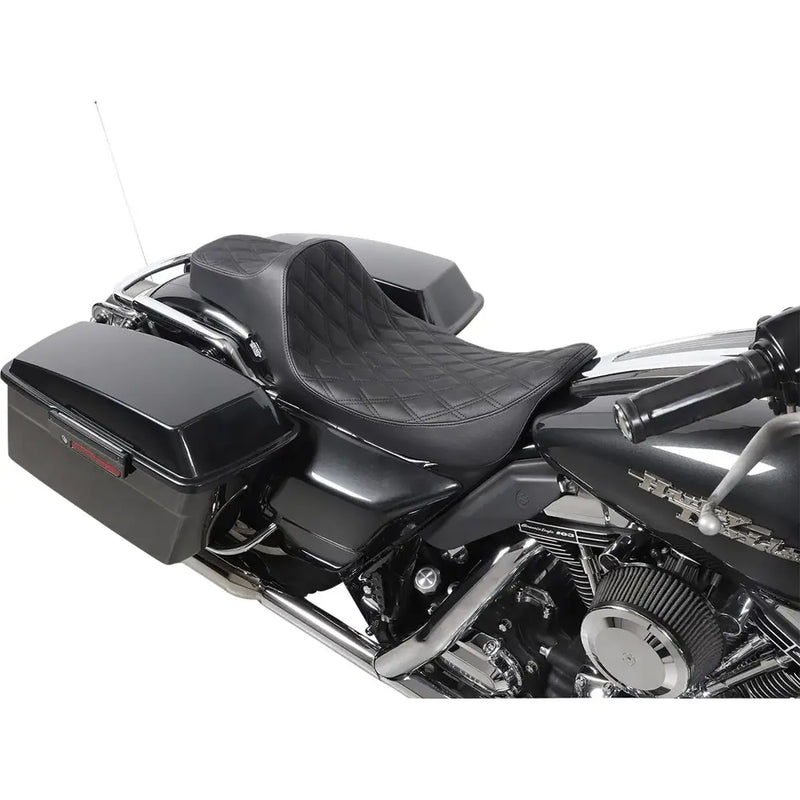Drag Specialties Predator III Extended Reach Seat voor Harley