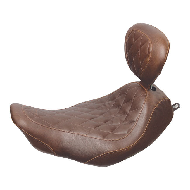 Mustang Brede Tripper Solo-zitting voor Harley