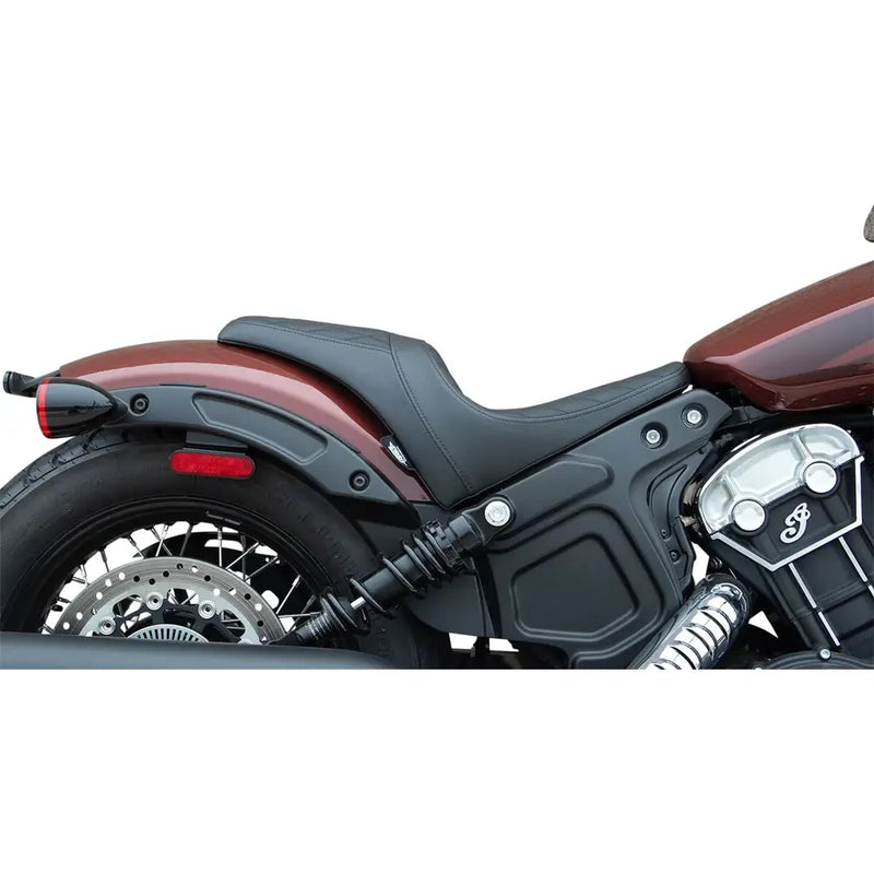 Drag Specialties 3/4 solo-zadel voor Indian