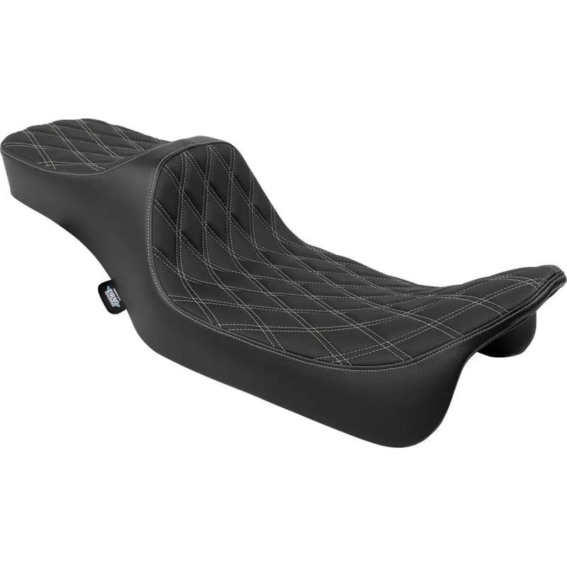 Drag Specialties Predator III 2-Up Extended Reach Seat voor Harley