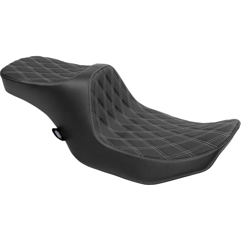 Drag Specialties Predator III 2-Up-zadel voor Harley