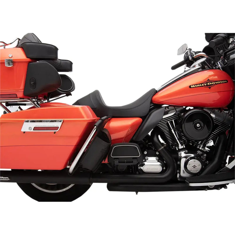 Drag Specialties EZ-ON laag profiel solo-zadel voor Harley