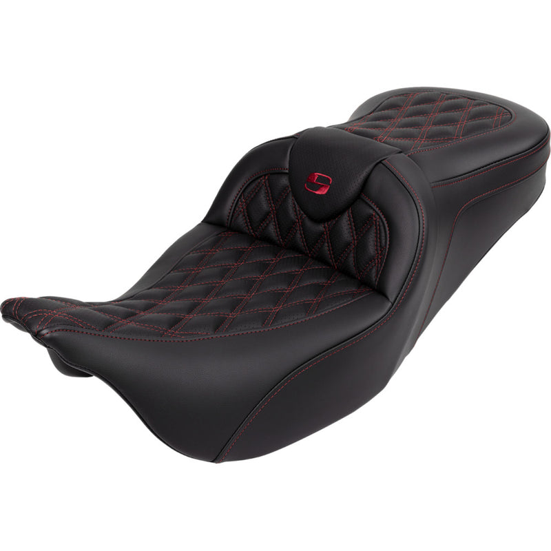 Saddlemen Roadsofa Lattice Stitch Zadel voor Harley