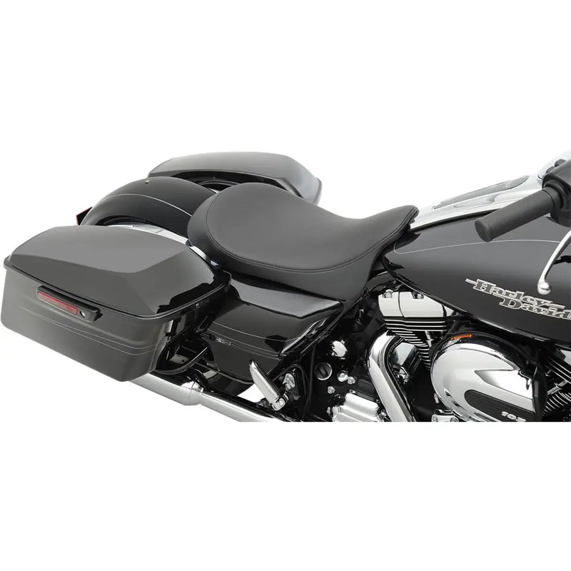 Drag Specialties EZ-ON Low Profile Solo-zadel voor Harley